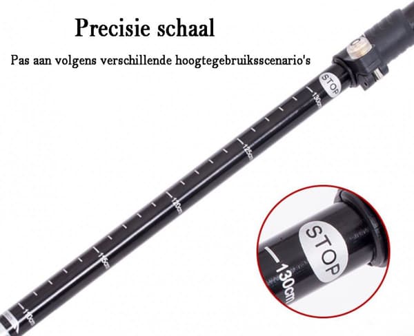 Nordic Walking Poles Adjustable Foldable Trekking Antishock Ultralight