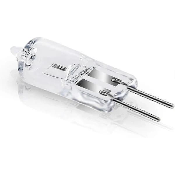 (pow yeah!) Halogen bulbs G4 20W 12V, warm white 2800K, dimmable transparent capsule 10-pack