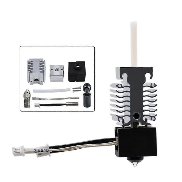 For -V3 SE Hotend Nozzle Set 40W 24V Heating Block Extruder Hotend Kit 3D Printer Accessories