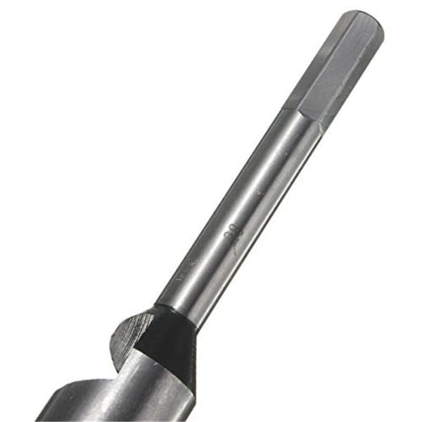 6 mm sekskantet skaft spiralbor til træ, 460 mm lang