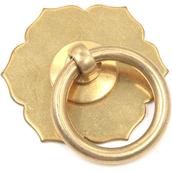 2 stk. gull 2,16 \"x2 \" antikk bronse skap dør skuff solid kobber