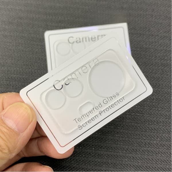 Xiaomi 10S Camera Lens Protector in Tempered Glass - Diamond Hardness, Scratch Resistant, High Transparency