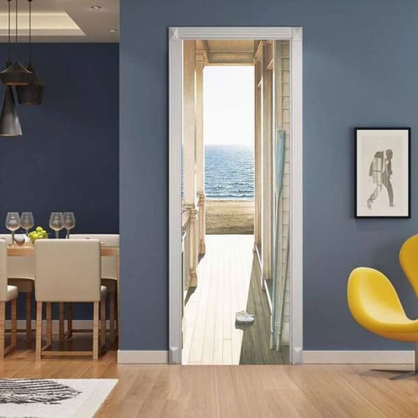 Decorative Wall Decal for Door Style 1 Odipie