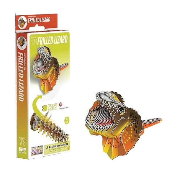 Eugy 3D Frill-necked Lizard Craft Kit