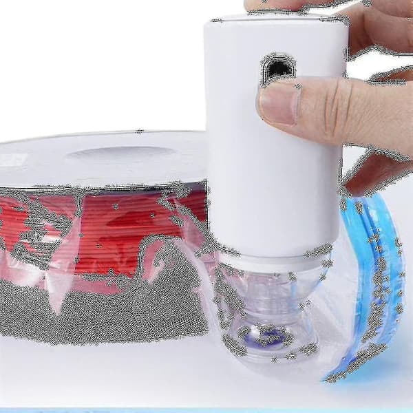1 sæt Filamentopbevaring Vakuumforseglingsposer Elektrisk Ladepumpe Til 3D-printerfilamenttørrer (med