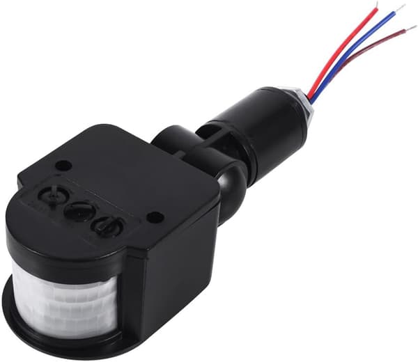 Outdoor LED Motion Sensor Switch 90~240V 180 Degree Security Infrared PIR Motion Sensor Detector Wall Switch