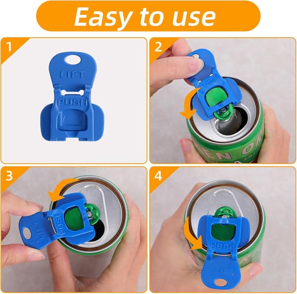 12 stk. fargerike boksåpnere, for
