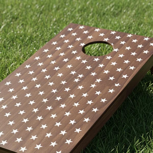 16 stk. geometriske stencils, genanvendelige til stof,