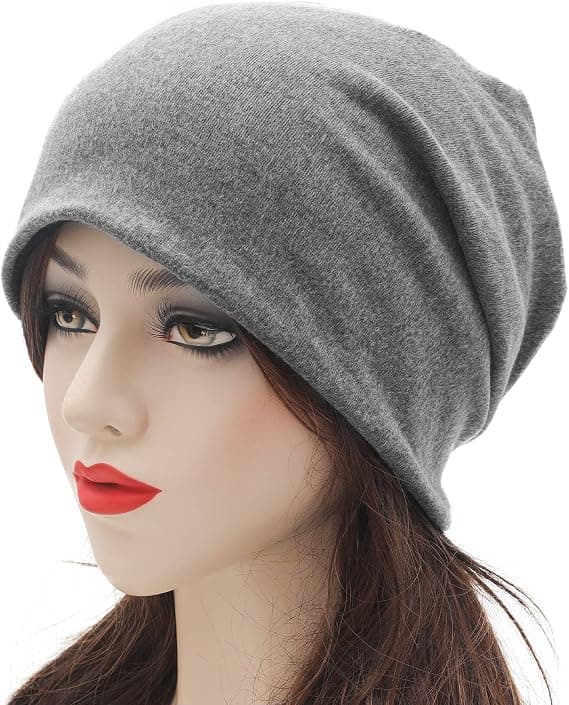 Vinter Slouchy Beanie Huer til Kvinder Mænd Blød Varm Vendbar Ski
