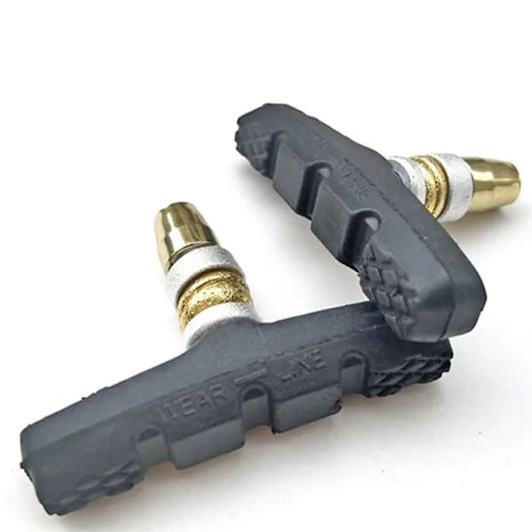 1 pari pyörän jarrupalat, 60 mm MTB-maastopyörään
