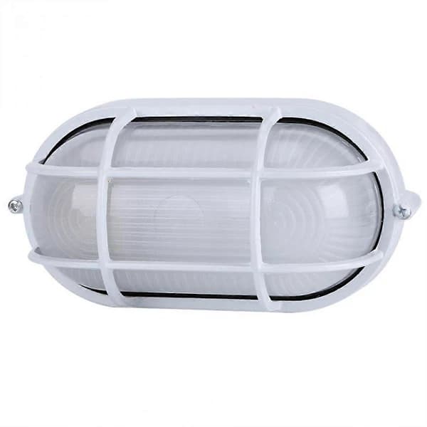 Oval Bastulampe Dampæt Eksplosionssikker Lampe til Dampbad Badeværelse[JUN]