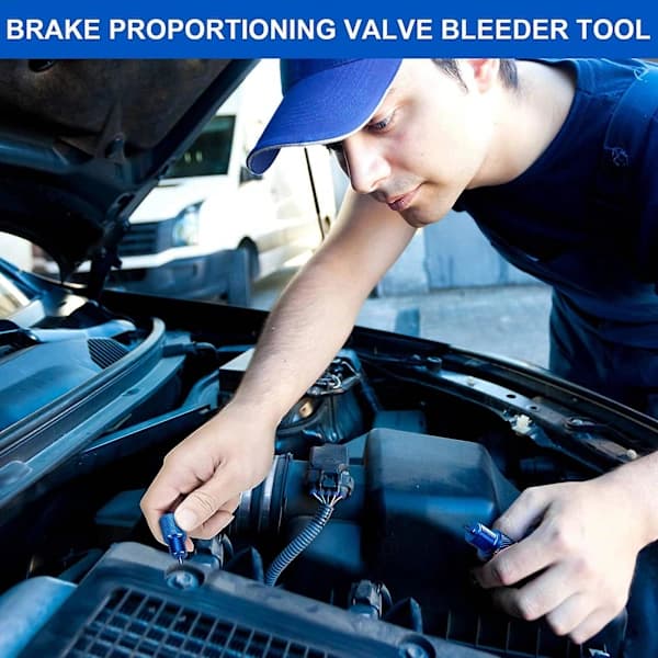 (pow yeah!) 2-pack Proportioning Valve Bleeding Tool, PV2 PV4 Disc/Drum Brake Proportioning Valve Bleeding Tool, for AC Delco 172-1353