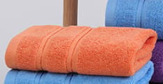 35cm*35cm, orange, håndklæde og badehåndklæde, tyk bomuld, absorberende