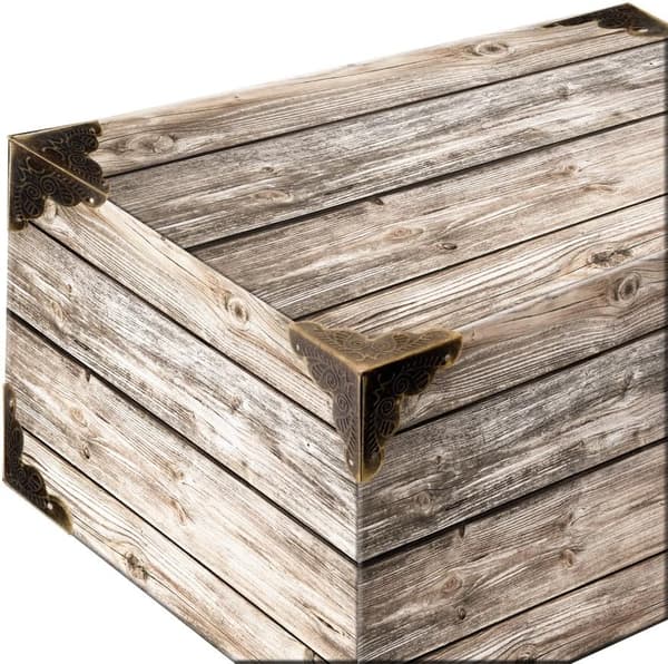10 hjørner til møbler, antikt design, metal, kantbeskyttelse
