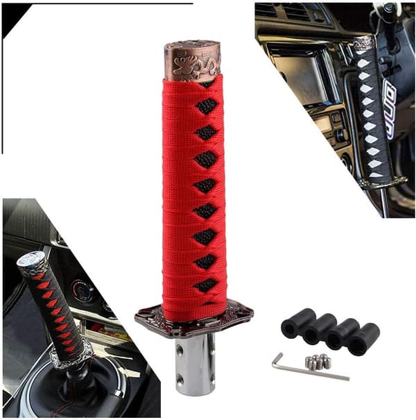 Växelspak Samurajsvärd Växelspaksknopp Universal Passar Manuell Växellåda