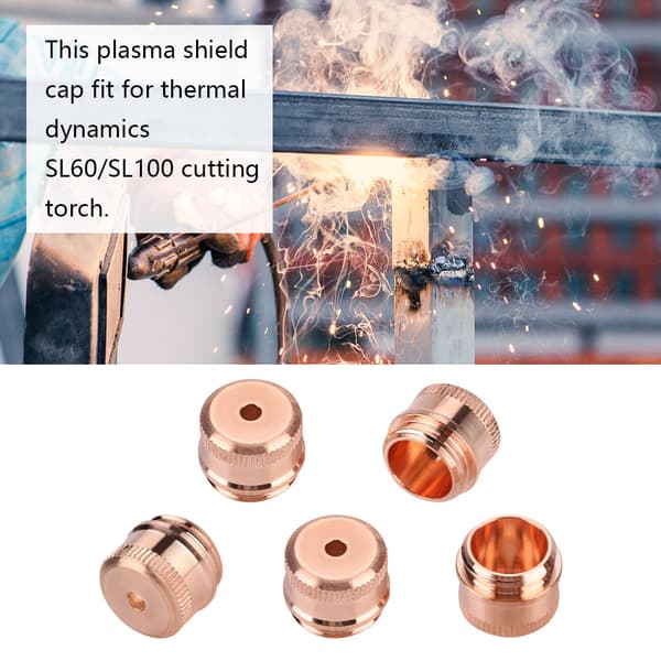 Plasma Beskyttelseshætte Sæt til Thermal Dynamics SL60 SL100 Plasmaskærer 5-pak 70 100A