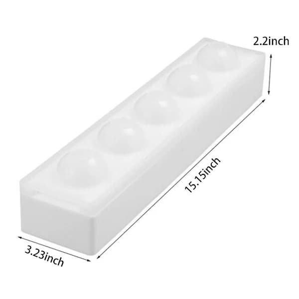 Sjokolade Silikonformer, Kuleform, Baking for Sjokoladekake Dekorverktøy, Desserter Påskeegg