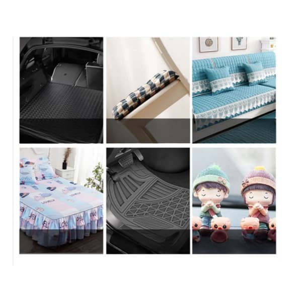 Black Self-Adhesive Hook and Loop Dots - 50mm Round Fasteners with Adhesive Backing, 20 Pairs