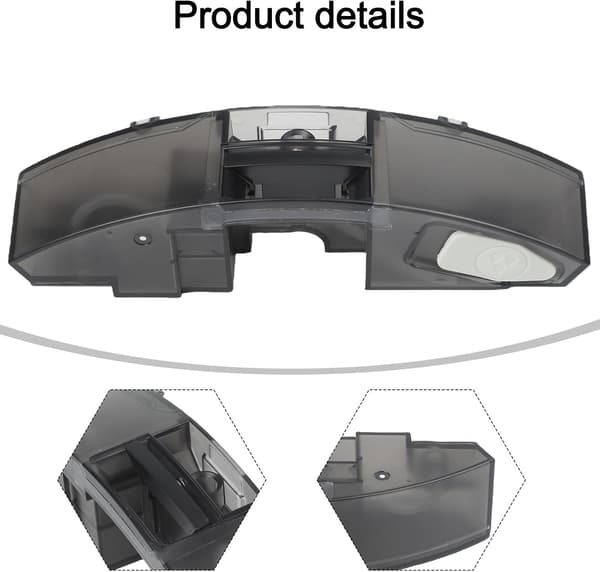 Tank Roborock S7 Pro Robot Mopping Resistent Hem Enkelt Byte Vatten för MaxV Ultra MAXV Dammsugare Modul Läckage Daglig Rengöring Installera