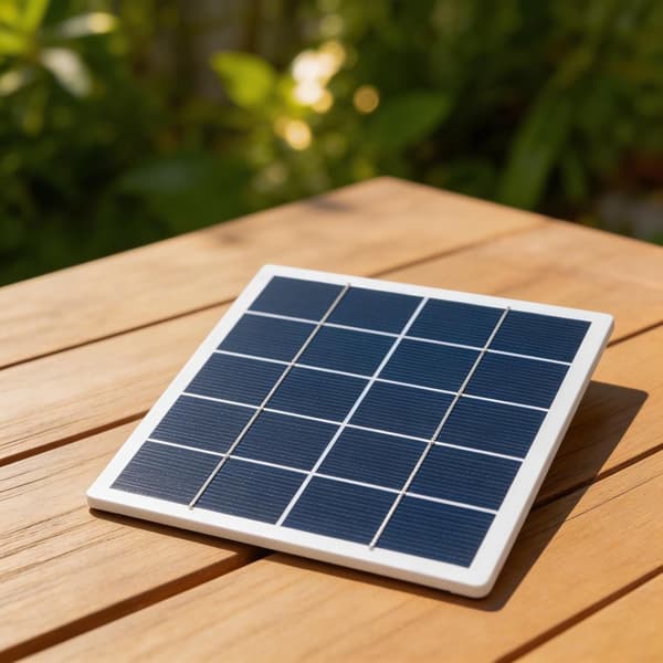 Kompakt lader utendørs sikkerhetskameraer, og leker 4W 5V solcellepanel egnet for LED-lys, liten