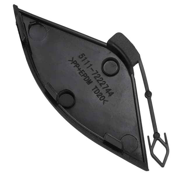 Front Bumper Tow Hook Cover, Car, 51117222744, Replacement for X5 E70 2011-2013