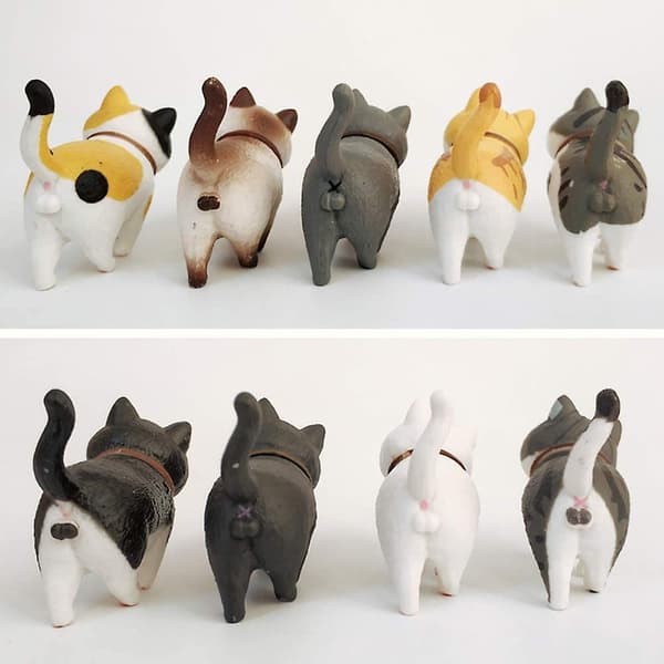 9 Styles Cat Refrigerator Magnets, Fridge Decoration for Home and Kitchen-FF-
