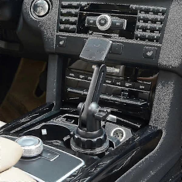 (Pow Yeah!) Adjustable Long Arm Magnetic Cell Phone Holder Car Cup Holder Magnet Stand