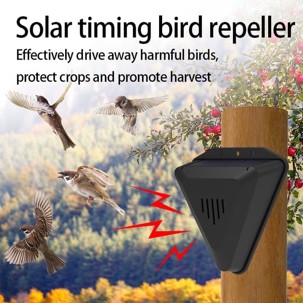 Soldrevet Ultralyd-Repeller