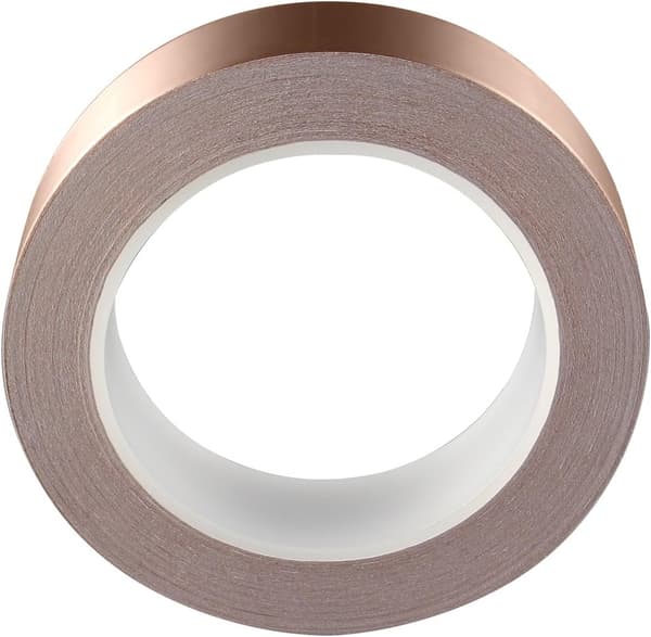 Kobberfolietape med ledende lim - Ledende lim E