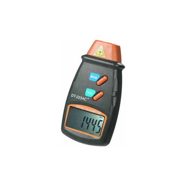 Tachometer, varvräknarområde 2,5 varv/min-99 999 varv/min