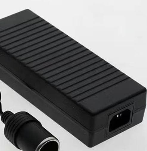 Omformer, 220 V til 12 V cigarettænderstik til bil, strømomformer til støvsuger og køleskab