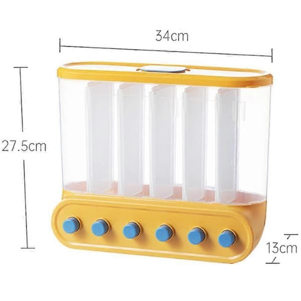 Kitchen Container Dispenser Wall Mounted Sealed Food Storage Container Cereal Box Food Jar