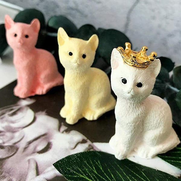 3D Julenisse sjokoladeform DIY fondant bake- og kakeverktøy silikonform for lys