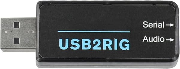 Audio Connection AUDIO2RIG USB-adapter designet til dine amatørradiobehov, forenklet værktøj specifikt