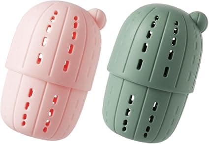 6 stk reise kosmetisk arrangør puff etui kosmetisk egg oppbevaring