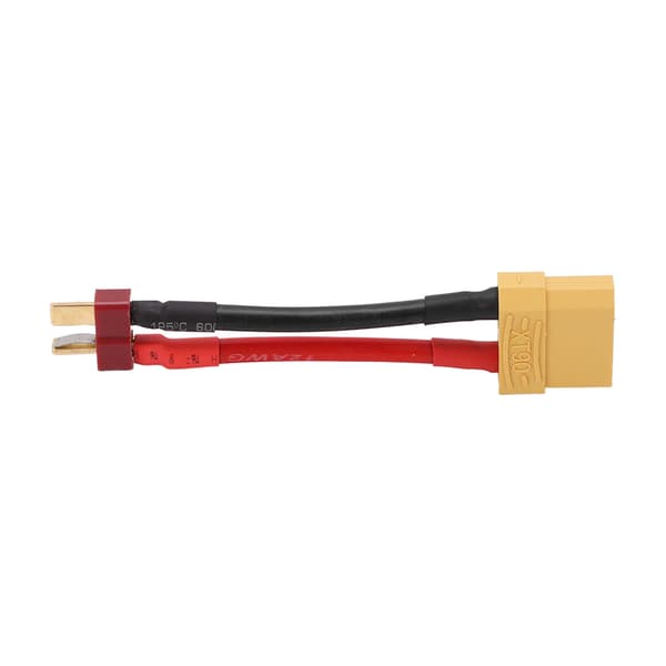 T-plugg til XT90 hunadapter T hann til XT90 hunpluggadapter med 12AWG 97 mm kabel