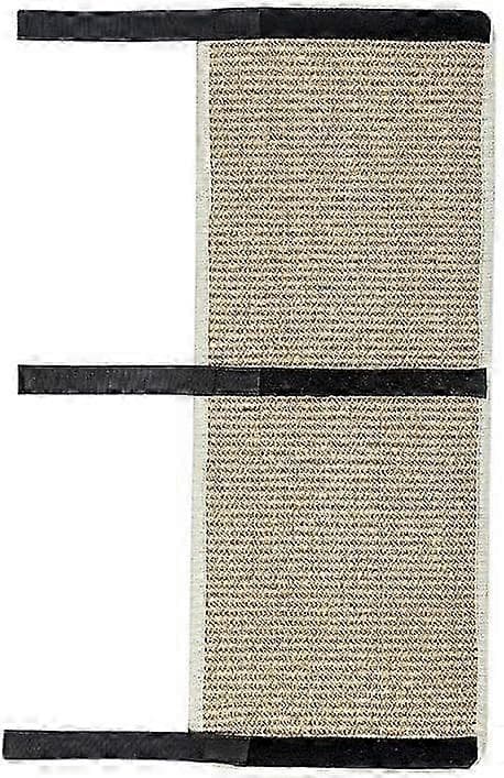 Kattekløsemåtte Beige Sisal - Stolebensbeskytter, Slidstærk Kattekløseplade