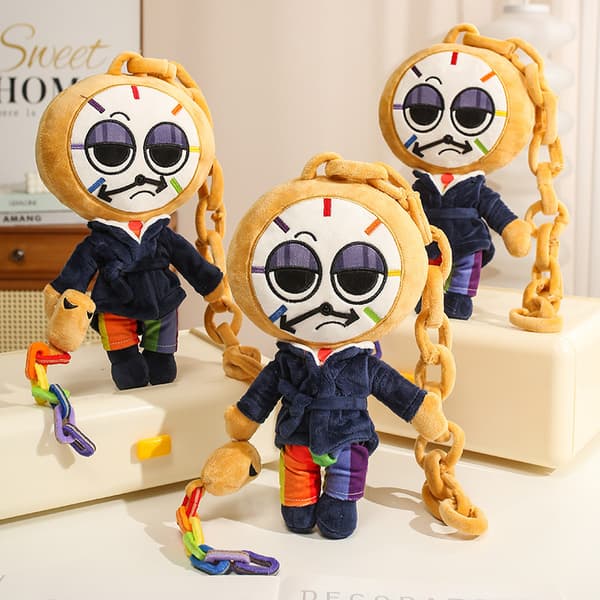 Dandy's World Clock Monster Plyslegetøj, 35 cm Blød Udstoppede Samlerdukke 35cm 35cm