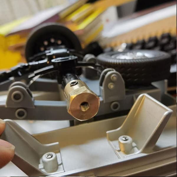 5 mm - 12 mm pyörännavan jatkoadapterikytkin Wpl D12 Rc -autotarvikkeelle