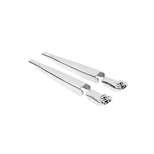 Sølv Vindusviskerblad Dekorasjonsdeksel for Jimny JB74 JB64 2019 2020 2021 - Sølv