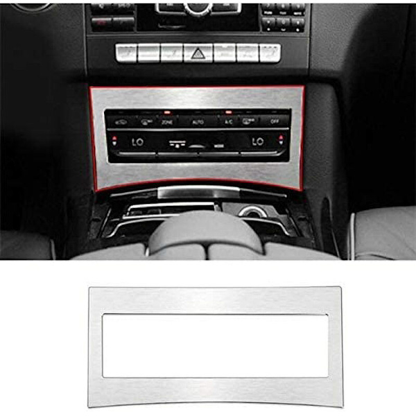 Decorative Cover for Air Conditioning and CD Control Panel for E-Class W212 E200L E300L