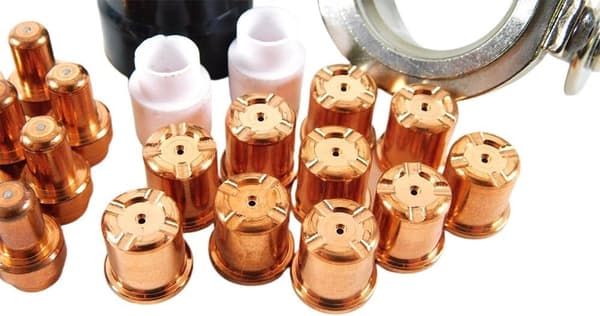 Kutter 24 Sett CB50 CB70 Gasskappe og Diffusor Tilbehør LT50 Plasma Forbruksvarer Stk for med Dyse, Elektroder
