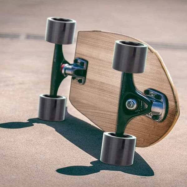 70x51mm Land Surfboard Pyörät Rullalautapyörät 78A - Punainen Red