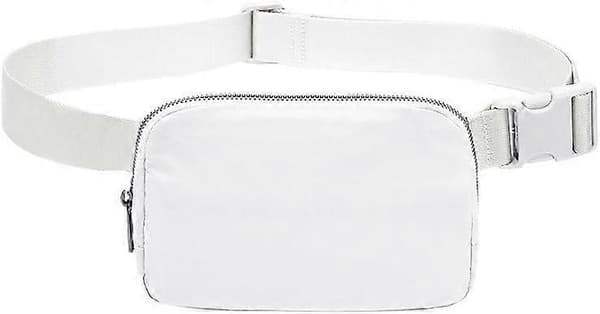 Unisex Mini Belteveske med Justerbar Stropp Liten Mageveske for Trening Løping Reise Vandring