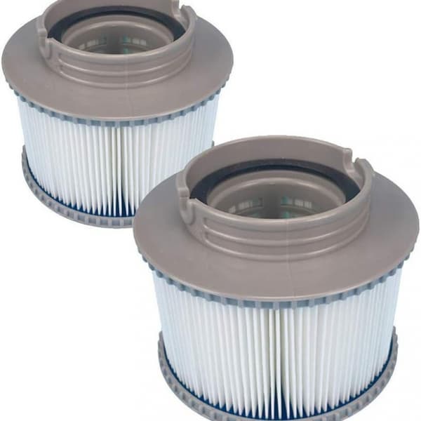 2 st ersättningsfilter för filter Fd2089, filterpump passar alla Cu