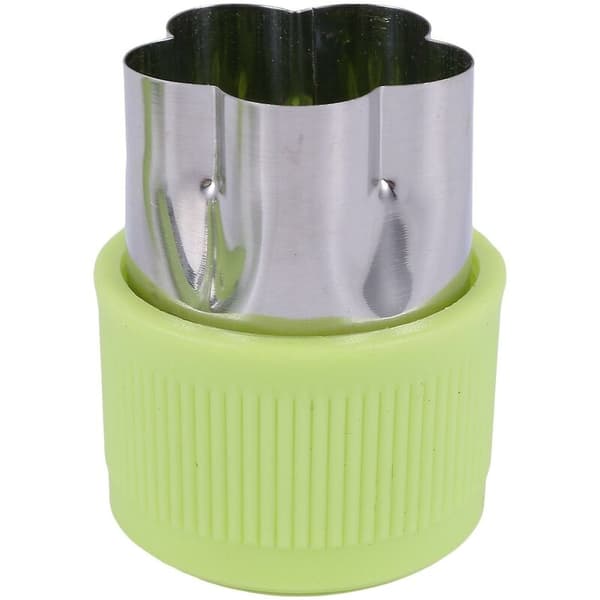 12 st Mini Cookie Dough Pie Veg Fruit Cutting Tool Accessories With Bear Star Rabbit Mushrooms