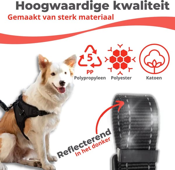 Hundesele - Easy Walk Hundesele - Halti Anti Pull - Halti Optifit Hovedkrave - Størrelse L - Sort