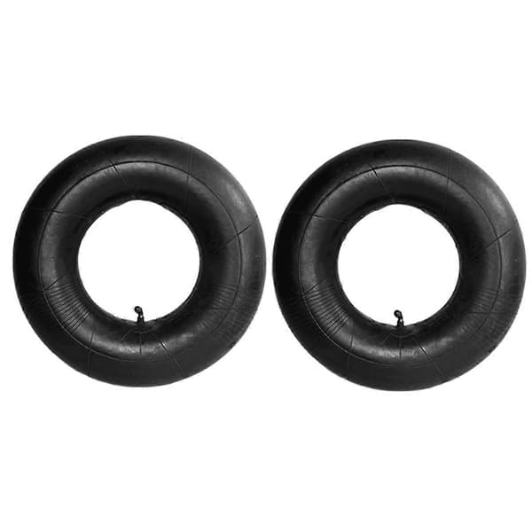 2-pack 15x6.00-6 Innerslangar Däckslangar för Gräsklippare med Böjd Ventilstam för Gräsklippare, Trädgårdstraktor