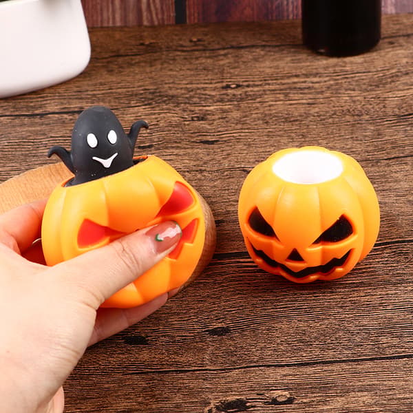 Halloween gresskarhode ut spøkelsesleketøy gresskar Cu 2 pcs
