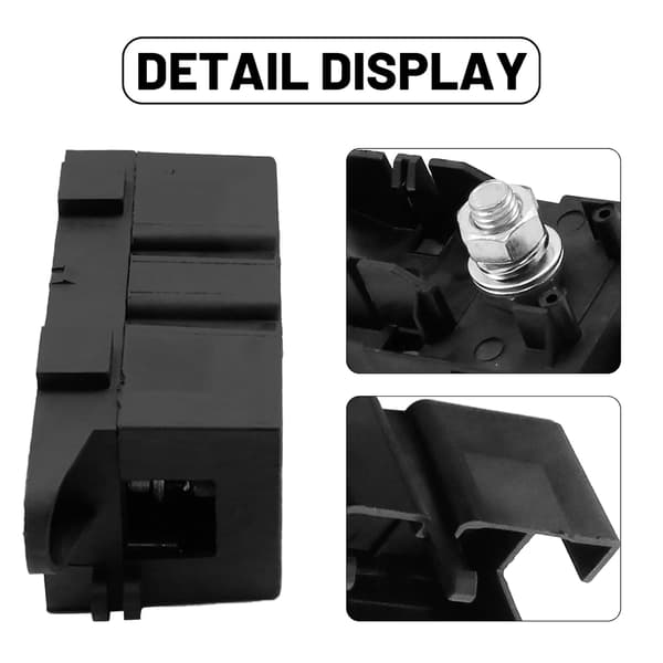 Sikringsholder Bolt-Down Holder, Erstatning for MEGA AMG, ANM Bolt-On -